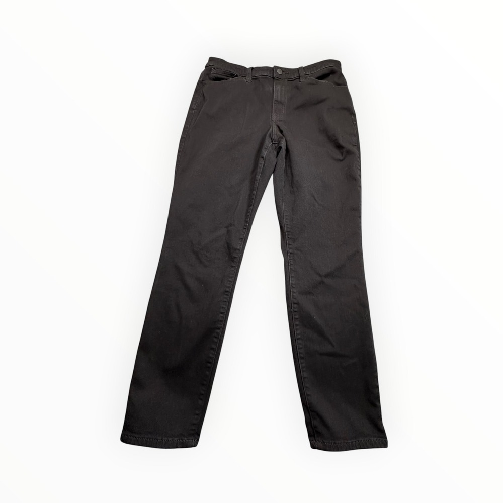 Universal Thread Jeans Womens 12/31S Black High Rise Skinny Stretch Denim Pants